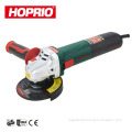 HOPRIO high quality 4.5'' 1150W 115mm single speed power tools AC brushless motor angle grinder